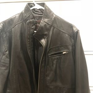 Cole Haan leather jacket